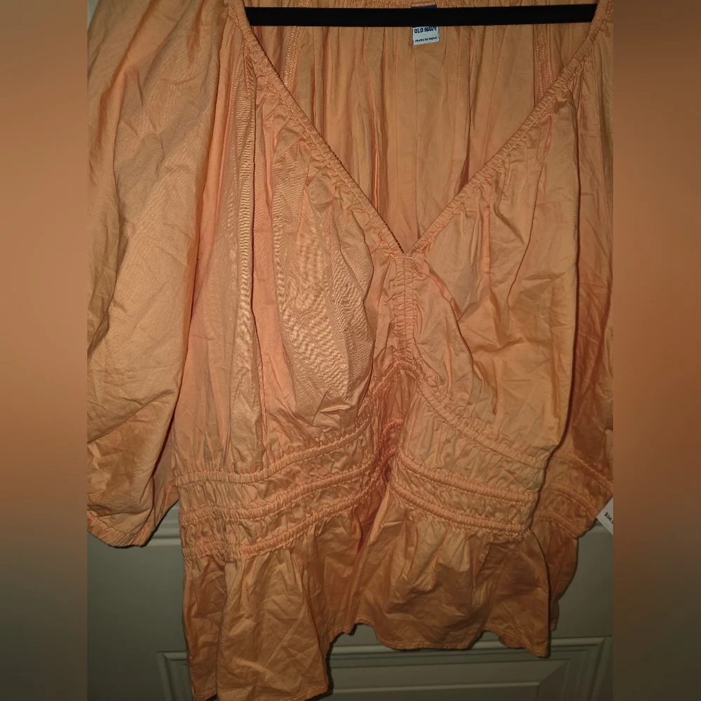 Old Navy Boho Blouse‎ Cotton 3X